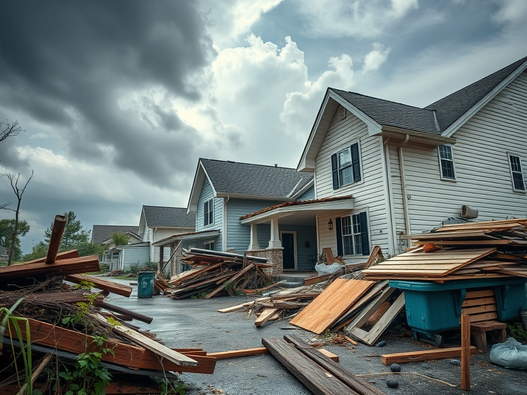 Storm and Natural Disaster Damage Cleanup