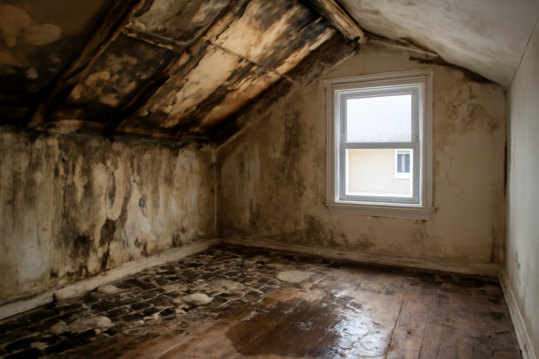 Attic Water Damage Restoration