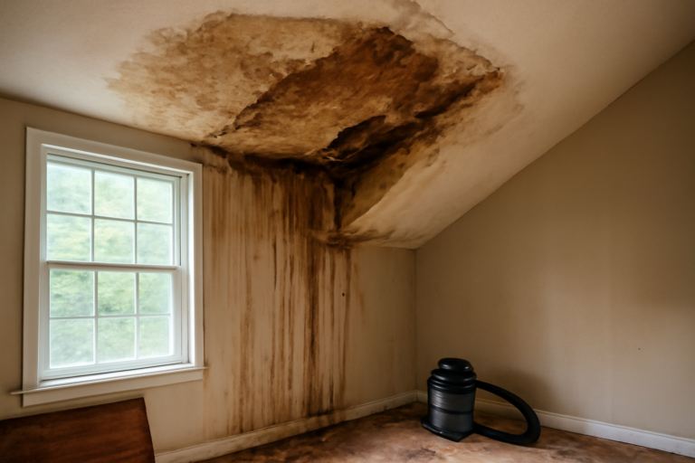 Attic Water Removal