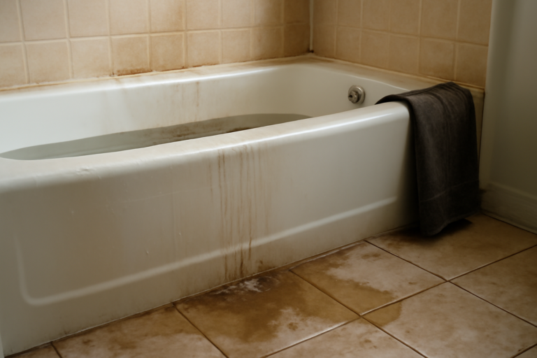 Bathtub Overflow Water Removal