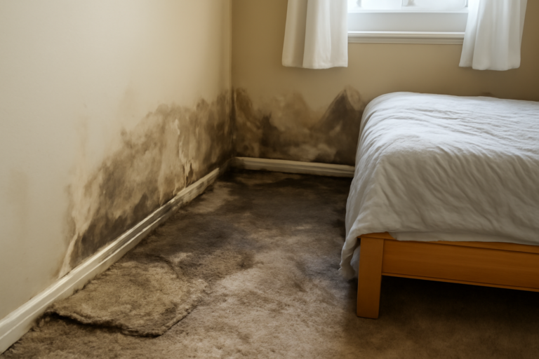 Bedroom Water Removal