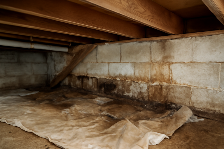 Crawl Space Water Damage Repair