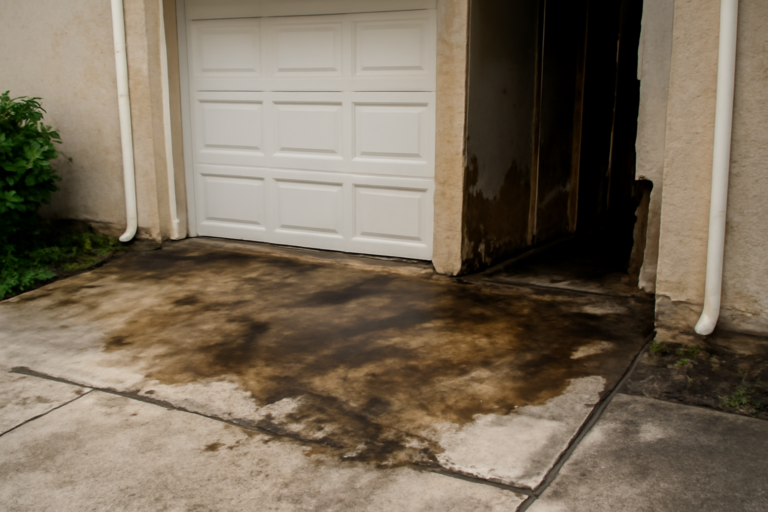 Garage Water Damage Cleanup