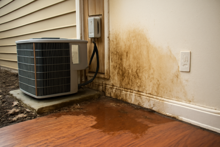 HVAC Leak Water Removal