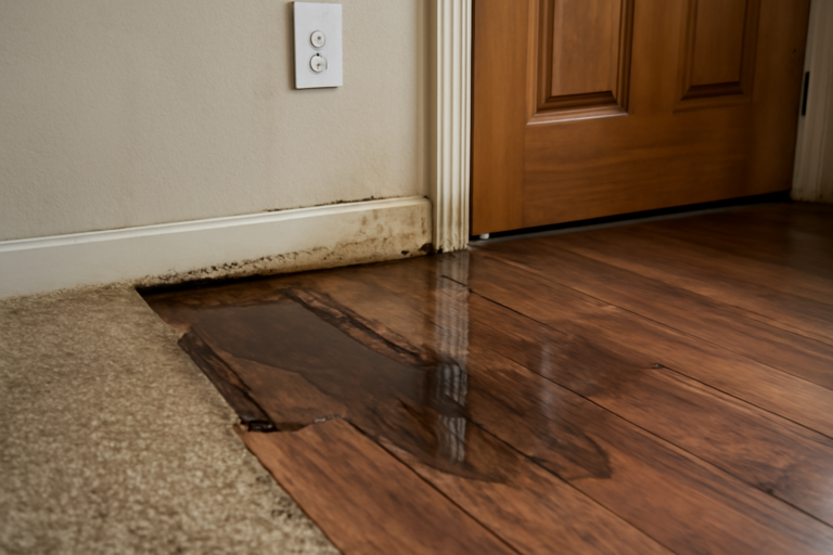 Laminate Floor Water Extraction