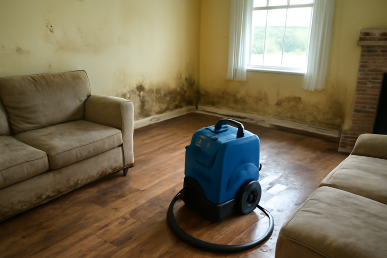 Living Room Water Removal