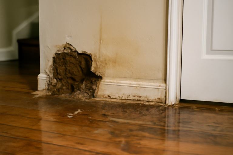 Supply Line Break Water Removal