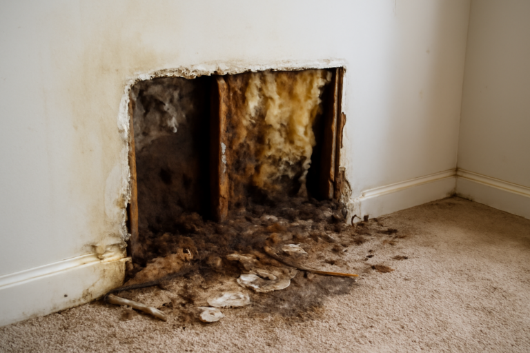Wall Cavity Water Extraction