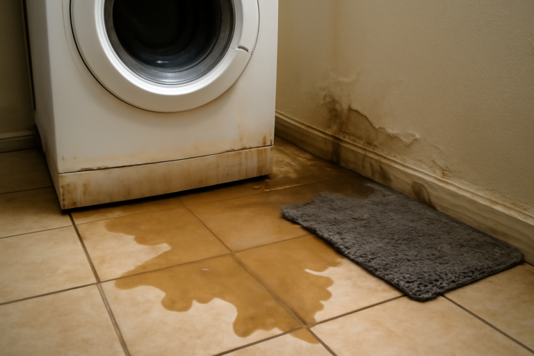 Washing Machine Overflow Water Removal