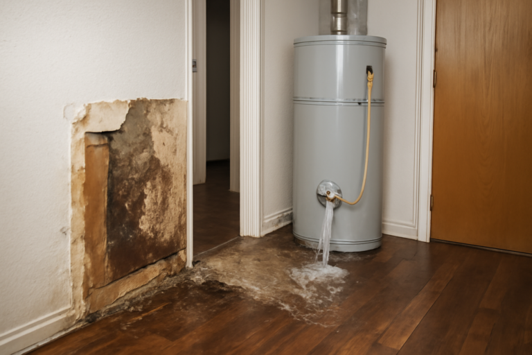 Water Heater Burst Water Removal