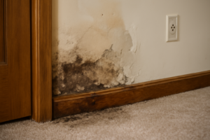 Wood Trim Water Damage Restoration
